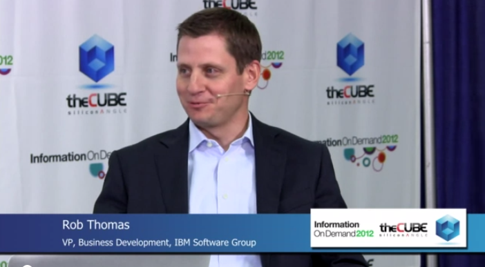 Rob Thomas, IBM Software Group