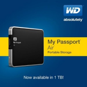 Western Digital, WD, My Passport Air for Macs