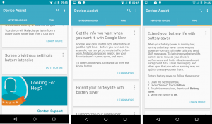 Google Device Assist for Android