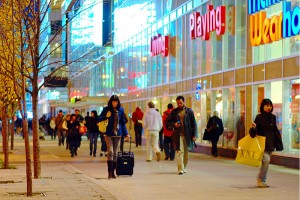 Toronto shoppers