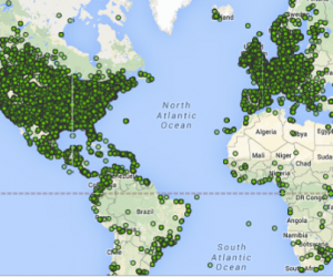Cisco customer network map