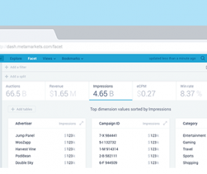 Facet screen shot