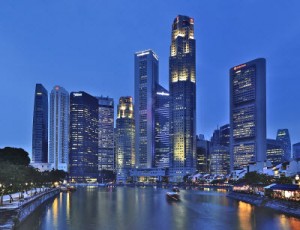 Singapore skyline