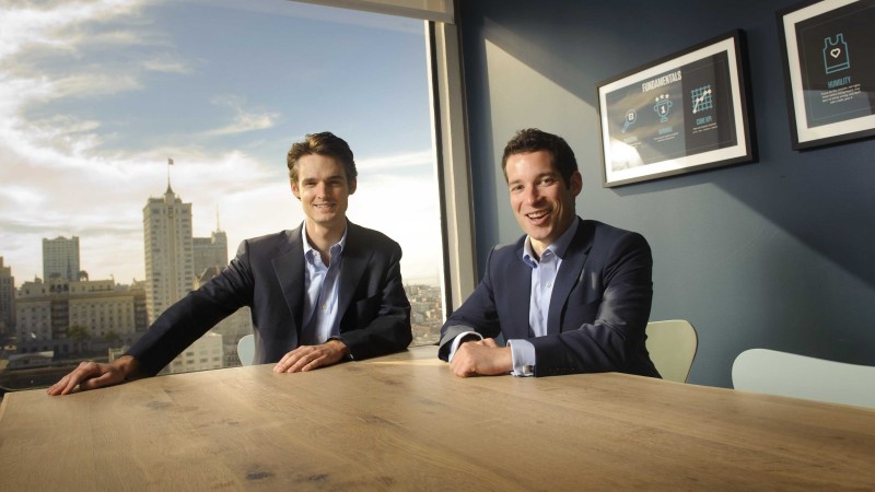 AppDirect cofounder Nicolas Desmarais and Daniel Saks