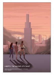Brandon Mendelson Liberty Comic Cover