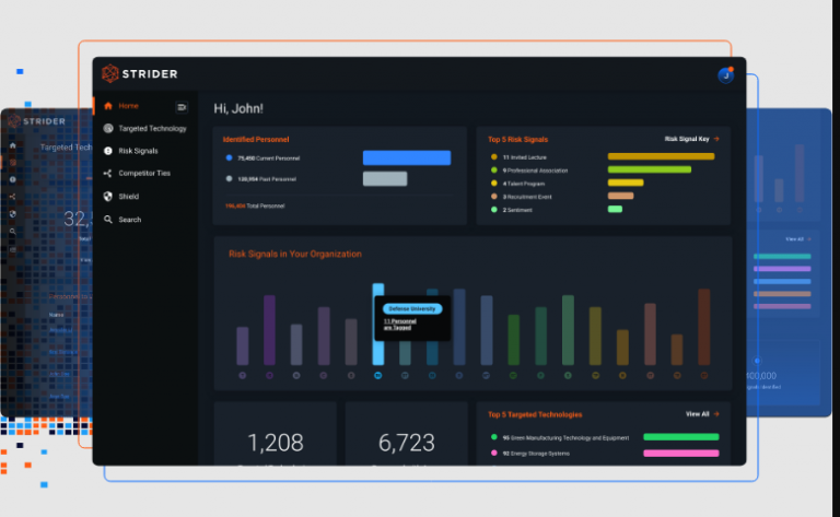 Strider Technologies funding round reaches $45M.