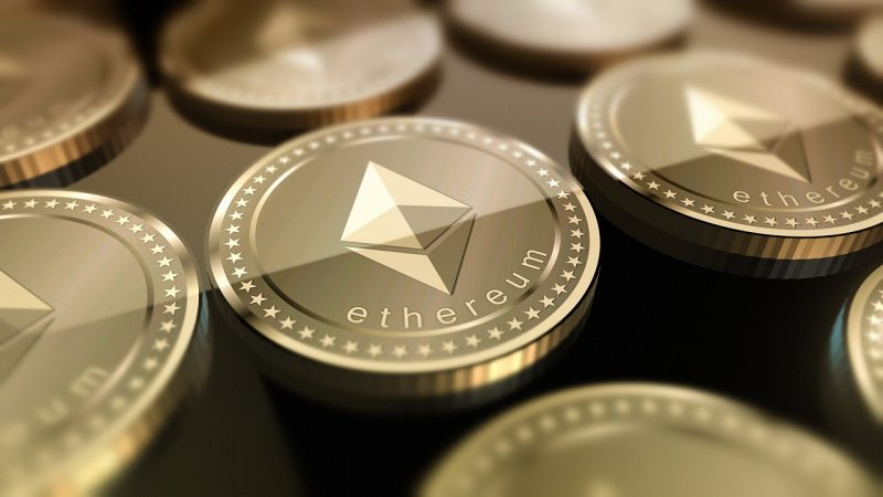 ethereum currency virtual image