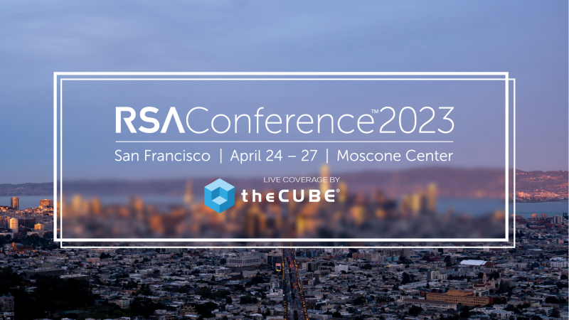 San Francisco background overlayed with the words 'RSA Conference 2023'
