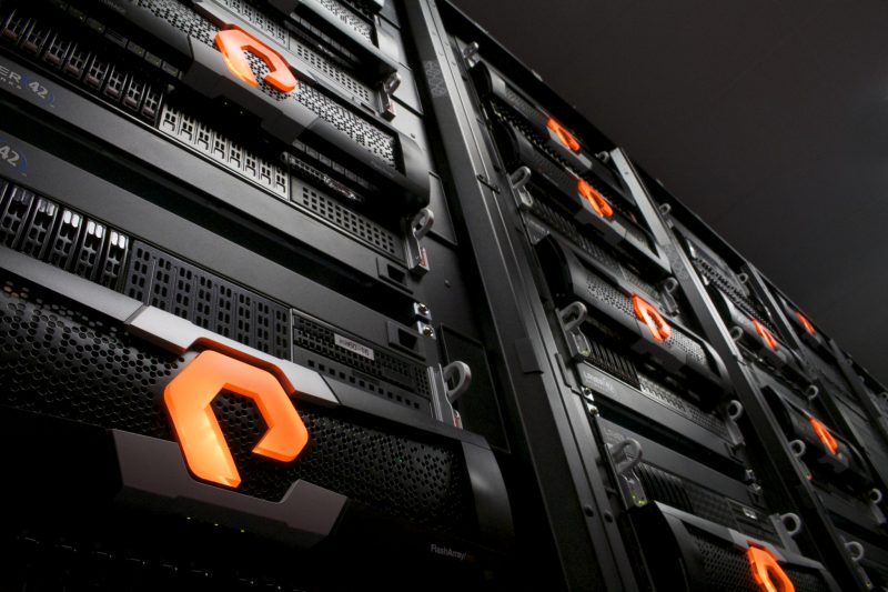 Pure Storage flash storage arrays