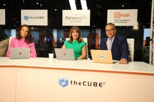 Dave Vellante, Lisa Martin, and Rebecca M. Knight, UiPath Forward 2023