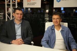 Ed Challis and David Barber, UiPath FORWARD, 2023