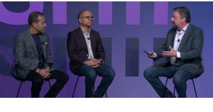 Sanjay Mirchandani, Rajiv Kottomtharayil, Rob Strechay, Commvault SHIFT, Dec 5 2023