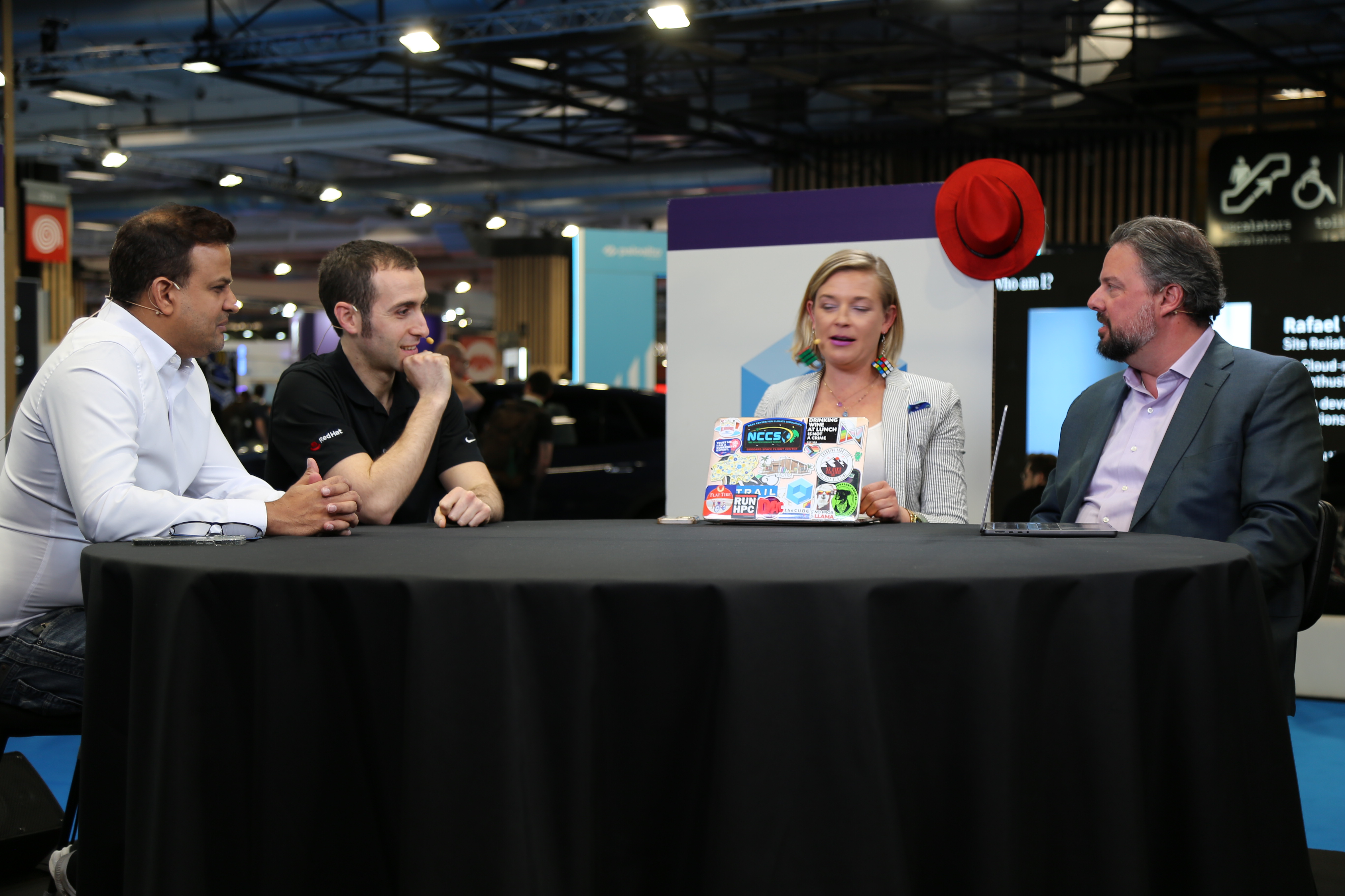 Balaji Sivasubramanian, senior director of product management, developer tools, at Red Hat Inc. and Natale Vinto, developer advocate lead at Red Hat, talk with theCUBE during KubeCon + CloudNativeCon Europe 2024