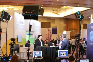 Kimberly Nevala, strategic advisor at SAS Institute Inc, talking with theCUBE about AI in the workplace at SAS Innovate 2024 behind the scenes