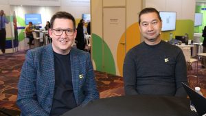Mike Blanchard, vice president od customer intelligence at SAS Institute, and Regan Yan, chief executive officer of Digital Alchemy, talk with theCUBE about the impact of AI in the marketing world.