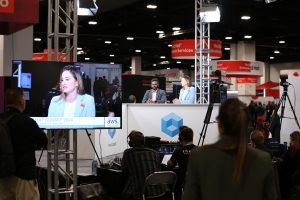 Kabilan Mahendran, global strategic alliance leader at Amazon Web Services Inc., and Bria Huber, global cloud alliances leader at Red Hat Inc., talk with theCUBE during Red Hat Summit about how the AWS Marketplace has simplified software purchase, and why Red Hat has embraced this platform.