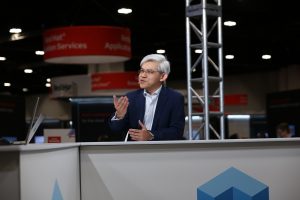 Francis Chow, , vice president and general manager of in-vehicle operating system and edge at Red Hat Inc., talks with theCUBE during Red Hat Summit 2024 about revolutionizing the automobile industry.