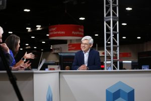 Francis Chow, , vice president and general manager of in-vehicle operating system and edge at Red Hat Inc., talks with theCUBE during Red Hat Summit 2024 about revolutionizing the automobile industry.