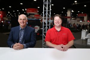 Steven Huels, vice president and general manager of the AI Business Unit at Red Hat Inc. and Justin Boitano, vice president of enterprise AI at Nvidia Corp. discuss the unique collaboration between Red Hat and Nvidia NIM microservices with theCUBE at Red Hat Summit 2024