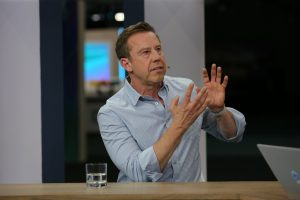 Brett Hannath, corporate VP and chief marketing officer of Intel, talks about the importance of democratizing AI at HPE Discover 2024.
