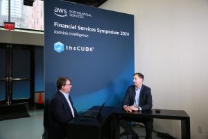 Malcom deMayo, global VP of the financial services industry at Nvidia, talks with theCUBE about the AI factory during the AWS Financial Services Symposium.