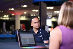 Rohit Choudhary founder and chief executive officer of Acceldata, talks about data governance at the Data + AI Summit 2024.