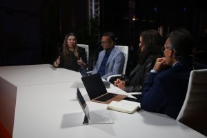 Mariesa Coughanour, head of advisory, NA delivery and mindshare, Cognizant automation and gen AI practice at Cognizant Technology Solutions Corp., and Navin Rekhapally, assocuate director of information systems, digital, technology and innovation, at Amgen Inc., talk to theCUBE during UiPath Forward 2024 about the competitive advantage of being a fully automated enterprise.