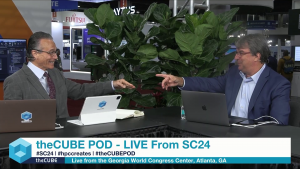 Dave Vellante and John Furrier, theCUBE Podcast discussed supercomputing advancements at SC24 on 21 November 2024.