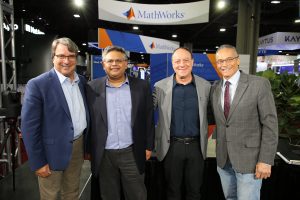 Dell’s Ihab Tarazi (pictured, center right) and Arun Narayanan (center left) with theCUBE Research’s John Furrier (far left) and Dave Vellante (far right) talk about high-performance computing innovations at SC24.