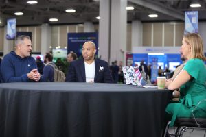 Gari Singh, product manager, Google Cloud, at Google LLC and Bobby Allen, cloud therapist at Google talk with theCUBE - KubeCon + CloudNativeCon NA