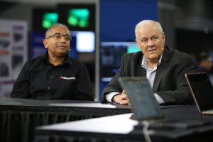 Hemal Shah, distinguished engineer and architect at Broadcom Inc., James Wynia, director of product management networking, Enterprise Solutions Group, at Dell Technologies Inc. discussed scalable AI networks at SC24