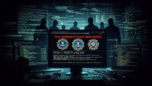 The FBI seizes control of major cybercrime forums.