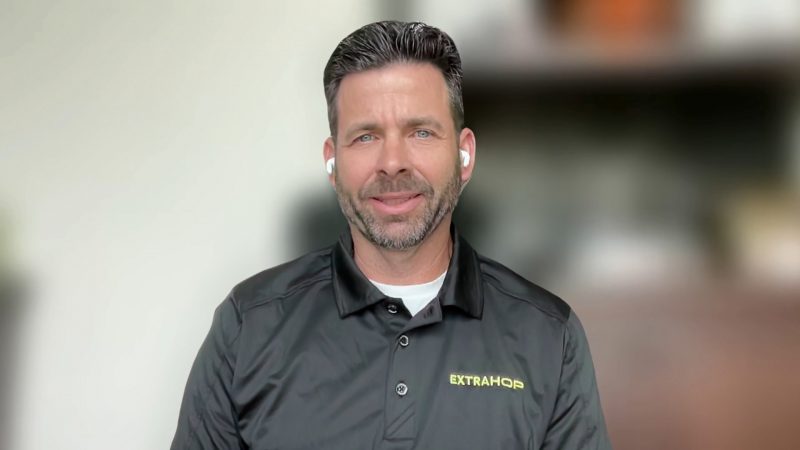 Rob Greer, CEO of ExtraHop, discusses ExtraHop's approach to monitoring network performance at Tech Innovation CUBEd Awards 2025.