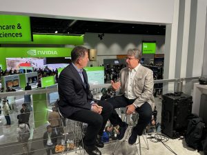 Michael Dell, CEO of Dell Technologies and John Furrier at theCUBE, talk about the AI impact at Nvidia GTC.