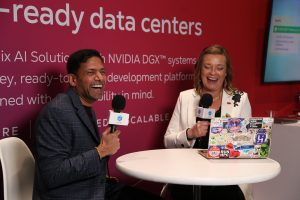 Tony Paikeday, senior director of product marketing, AI systems, at Nvidia, discusses suing Grace Blackwell Architecture on the DGX GB300 SuperPOD.