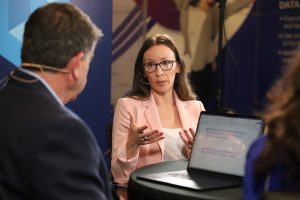 Alice McClure, senior director of product marketing at SAS, discusses the company's agentic AI platform at SAS Innovate 2025.