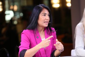 Ann Maya, EMEA chief technology officer of Boomi, speaks alongside Nicole Bradley, ISV principle account executive at AWS, about the future of multi-agent model systems at Boomi World 2025.