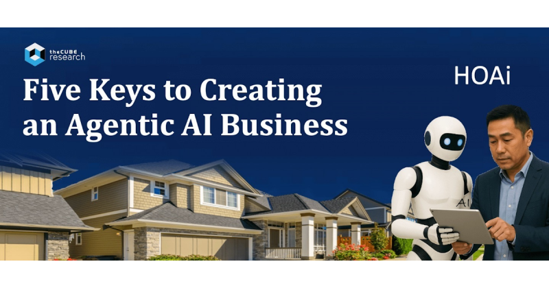 Haoyu Zha, founder and chief executive officer of HOAi, and theCUBE Research’s Scott Hebner discuss agentic AI – “Next Frontiers of AI” podcast