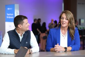 Alexander Graff, senior vice president and managing director at Fair Isaac Corp., known as FICO and Charlotte Ritonya, vice president of risk and fraud issuing at Fiserv Inc., talks to theCUBE during FICO World 2025 about how the two companies have set the AI-powered fraud management ball rolling.
