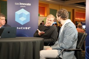 Jared Peterson, senior VP of research and development at SAS, and Eduardo Joia, CTO and managing director for financial services industry at Microsoft, talk about their collaboration on decision intelligence technology at SAS Innovate 2025.