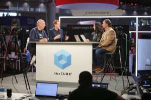 Rob Strechay and Rebecca Knight discussed Red Hat AI strategies during Red Hat Summit 2025