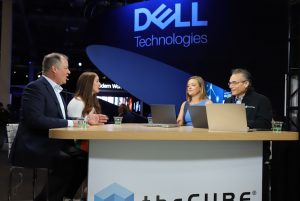 Grant Duke, director of Windows commercial business development for Dell Technologies at Microsoft, and Lisa Schaub, U.S. Dell channel executive at Microsoft, talk about agentic AI with theCUBE at Dell Technologies World 2025.