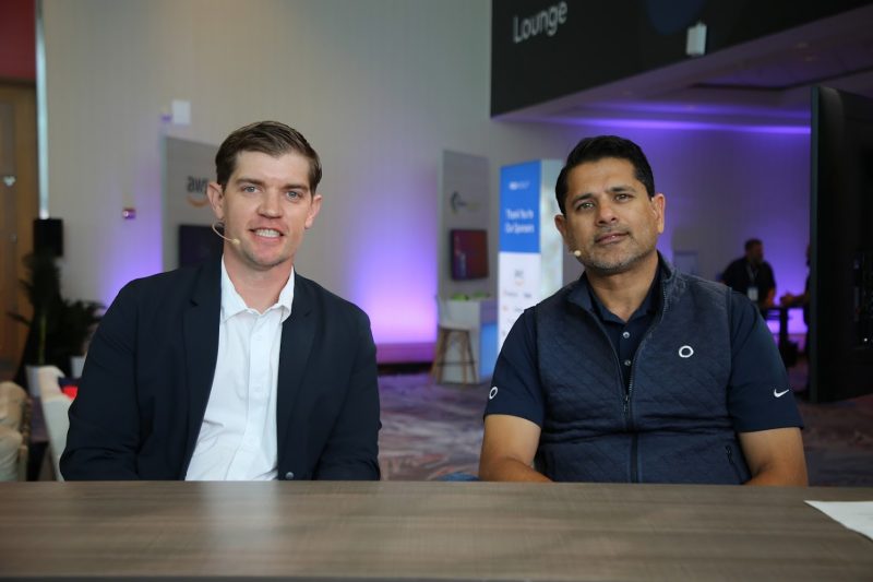 Justin Tintzman, manager at LexisNexis, and Nikhil Behl, president of software at FICO, talk with theCUBE about FICO Marketplace during FICOWorld25.