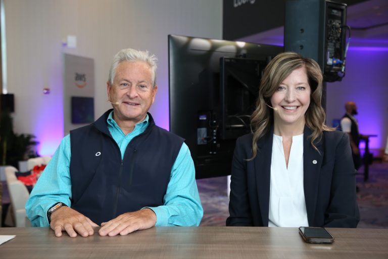 Will Lansing, CEO at FICO, and Liz Billyard, CRO at BMO, talk with theCUBE about customer engagement during FICOWorld25.