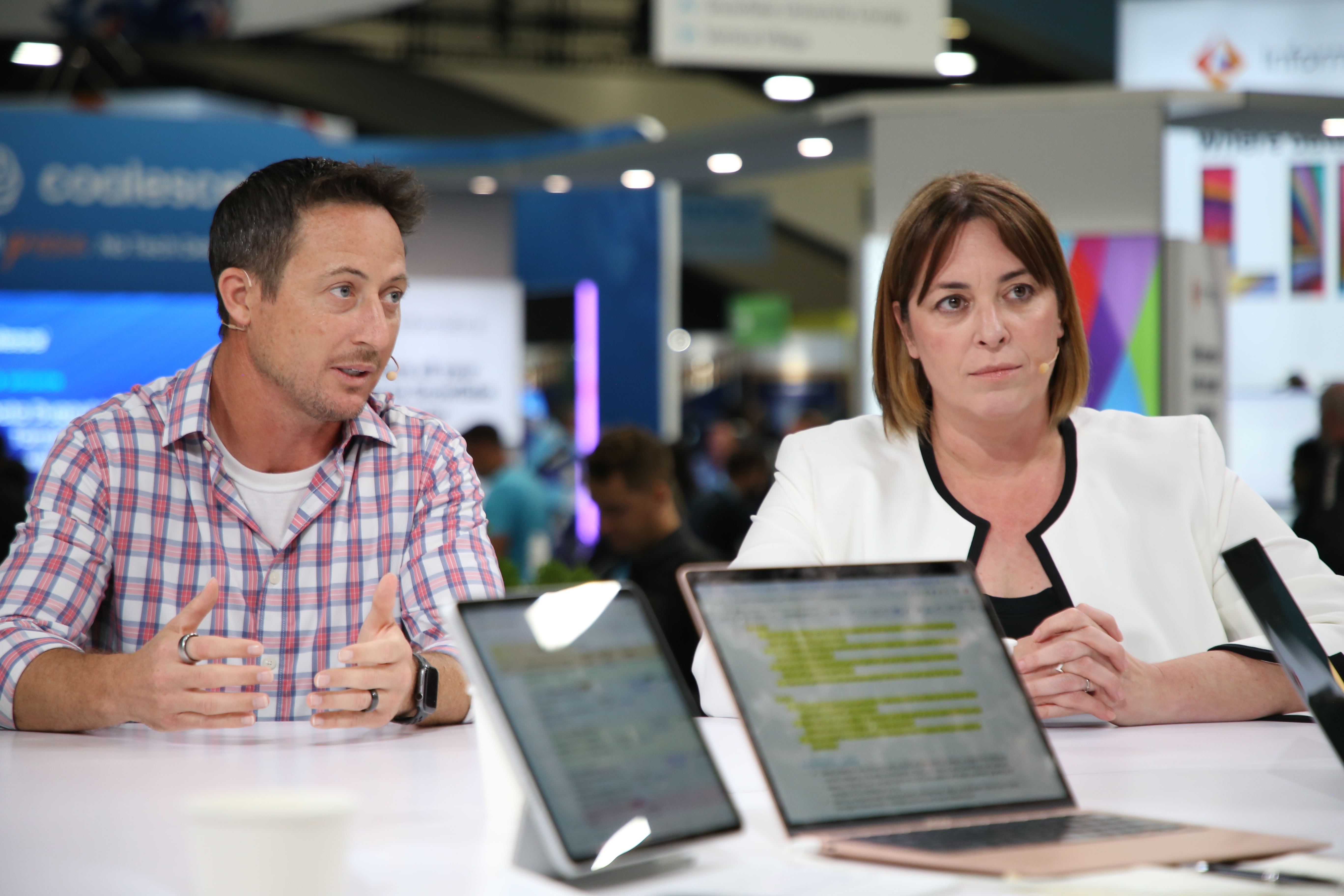 Kevin Longo, VP of sales at Fanatics, and Erin Foxworthy, global industry GTM lead, marketers, at Snowflake talk with theCUBE about sports betting at Snowflake Summit 2025.