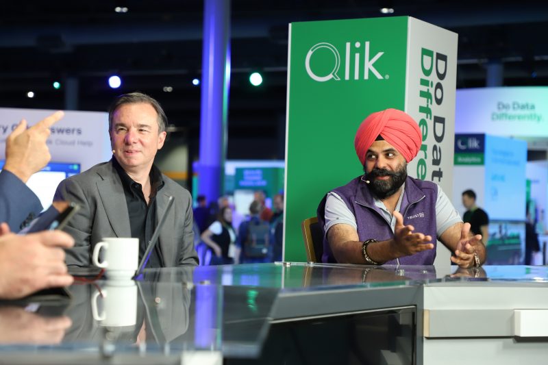 Harveer Singh, chief data officer at Truist Bank, and Mike Capone, CEO at Qlik, talk about modernizing Truist's AI data pipeline at Qlik Connect 2025.