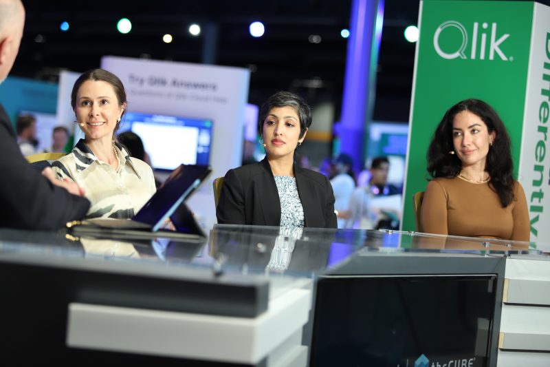 Kelly Forbes, president and executive director of the AI Asia Pacific Institute and AI advisory council member at QlikTech International AB, Rumman Chowdhury, chief executive officer and co-founder at Humane Intelligence, and Nina Schick, founder and chief executive officer at Tamang Ventures Ltd. and AI Advisory Council Member at Qlik, talk with theCUBE during Qlik Connect 2025 about how the Qlik AI Council enables AI development to be human-centered and trustworthy.