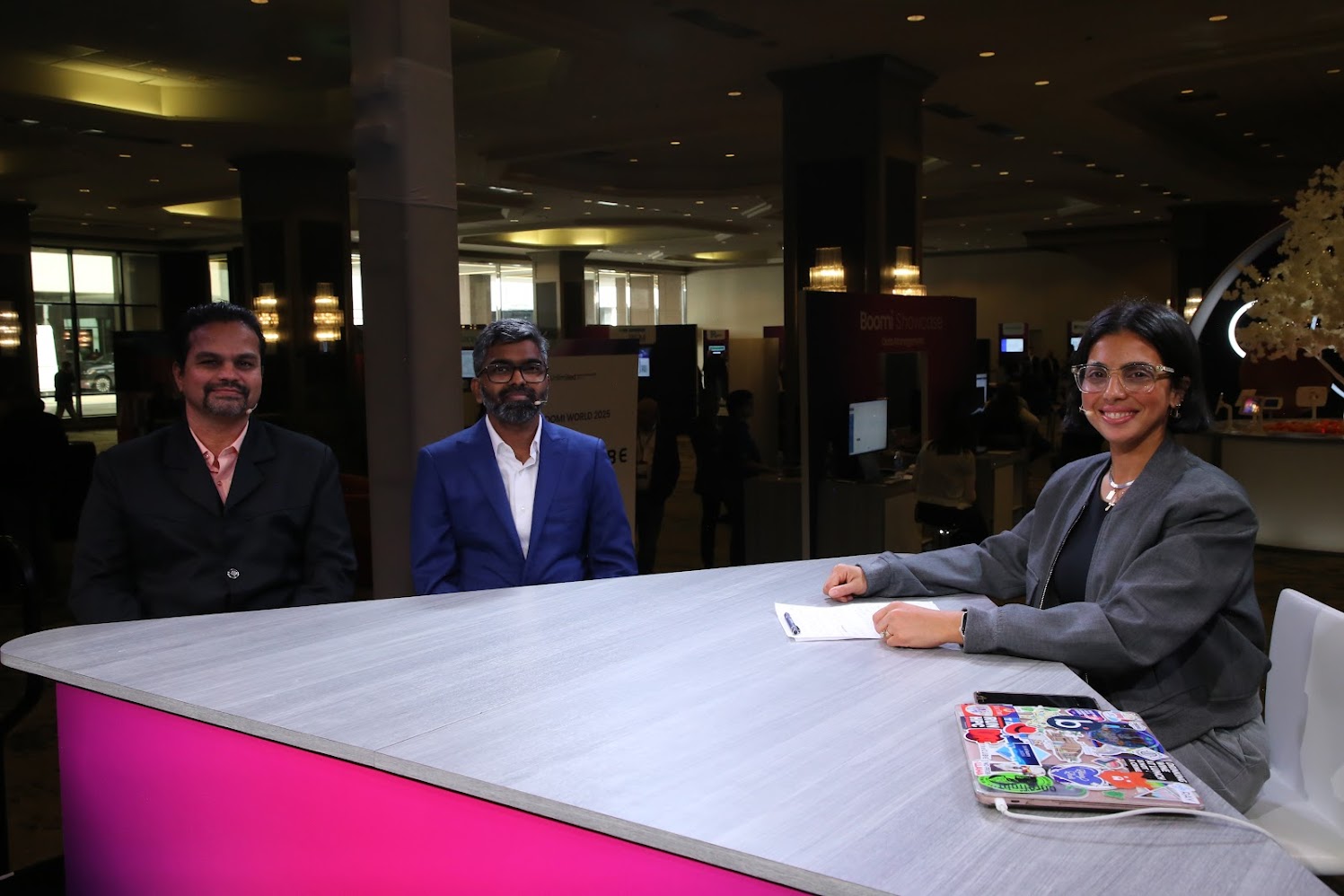 Ram Sankararaman of Infosys, Nitin Kadam of PowerSecure, and Taline Arslanyan of Boomi, speak with theCUBE about AI-driven integration during Boomi World 2025.