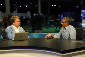 Ram Velaga, senior VP and general manager at Broadcom, discusses the company's recent release of networking devices that connect distant data centers.