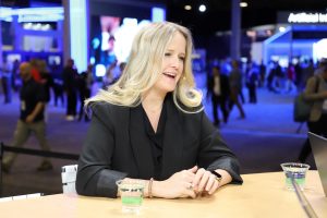Sarah Wieskus, GM of commercial client sales at Intel, talks about how Intel's PC platform supports higher-level AI workloads with triple the compute.